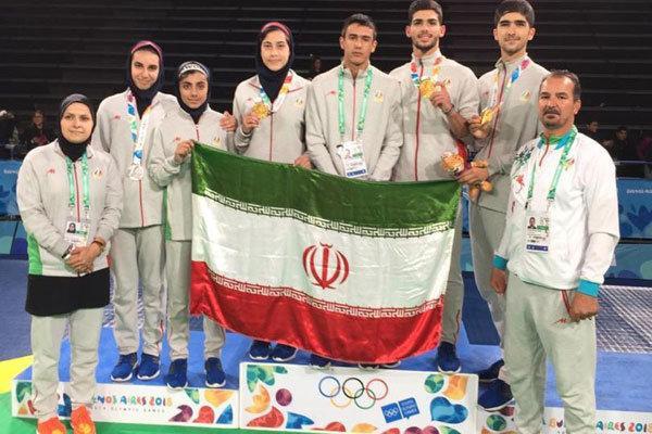 کاروان ایران رکورد مدال آوری در بازیهای المپیک جوانان را شکست