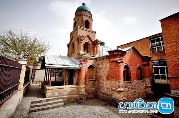 کلیسای کانتور، یادگار روس ها در قزوین