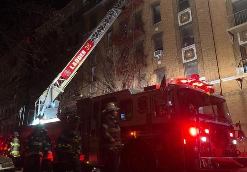 کشته شدن 12 نفر در آتش سوزی آپارتمانی در نیویورک