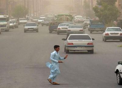سرعت وزش باد در زابل به 96 کیلومتر بر ساعت رسید