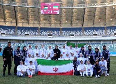 بازگشت تیم ملی فوتبال بانوان به ایران