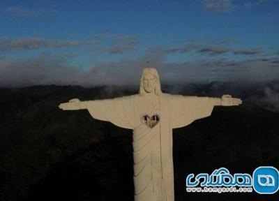 تور ارزان برزیل: رونمایی از مجسمه بزرگ مسیح در برزیل