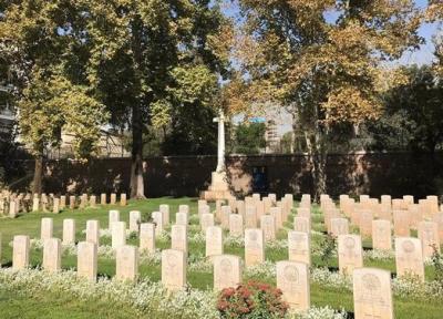 این محله خانه ابدی سربازان جنگ جهانی است، گورستانی برای دفن سربازان انگلیسی و آمریکایی