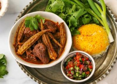 طرز تهیه خورشت بامیه در زودپز؛ سریع و خوشمزه